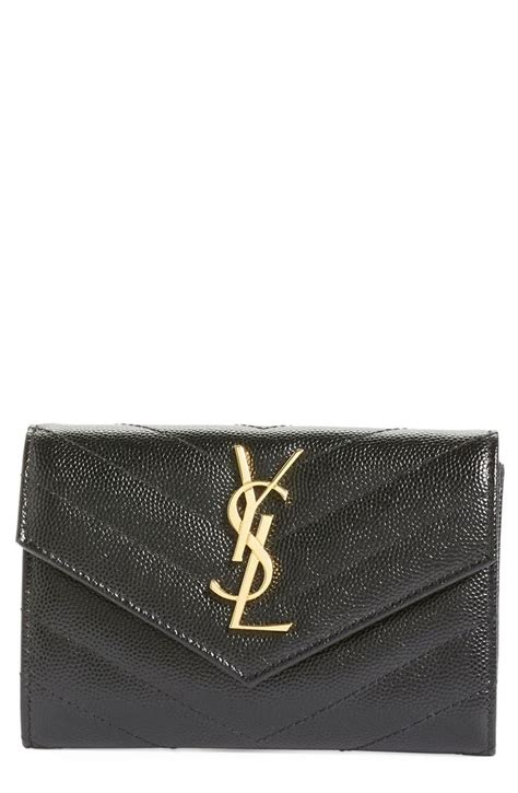 ysl small monogram wallet|nordstrom ysl wallet.